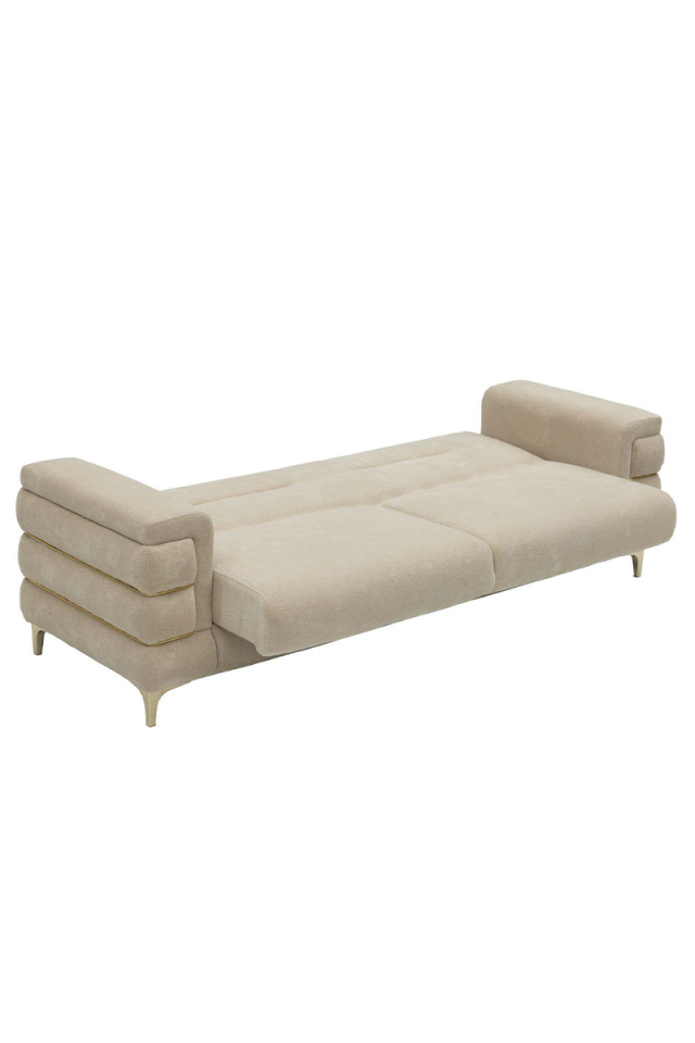 Nergis 3+3+1 Sofa-Set mit Bettfunktion