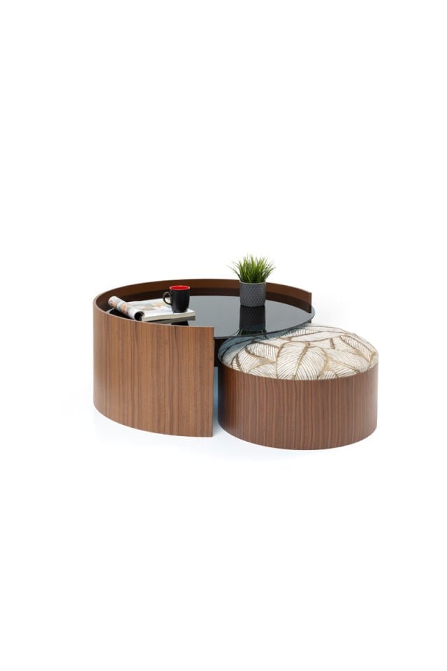 Moonlight Couchtisch mit Puff