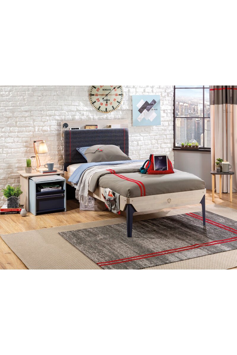 Cilek Trio Bett 100x200 cm ohne Matratze nur Bett