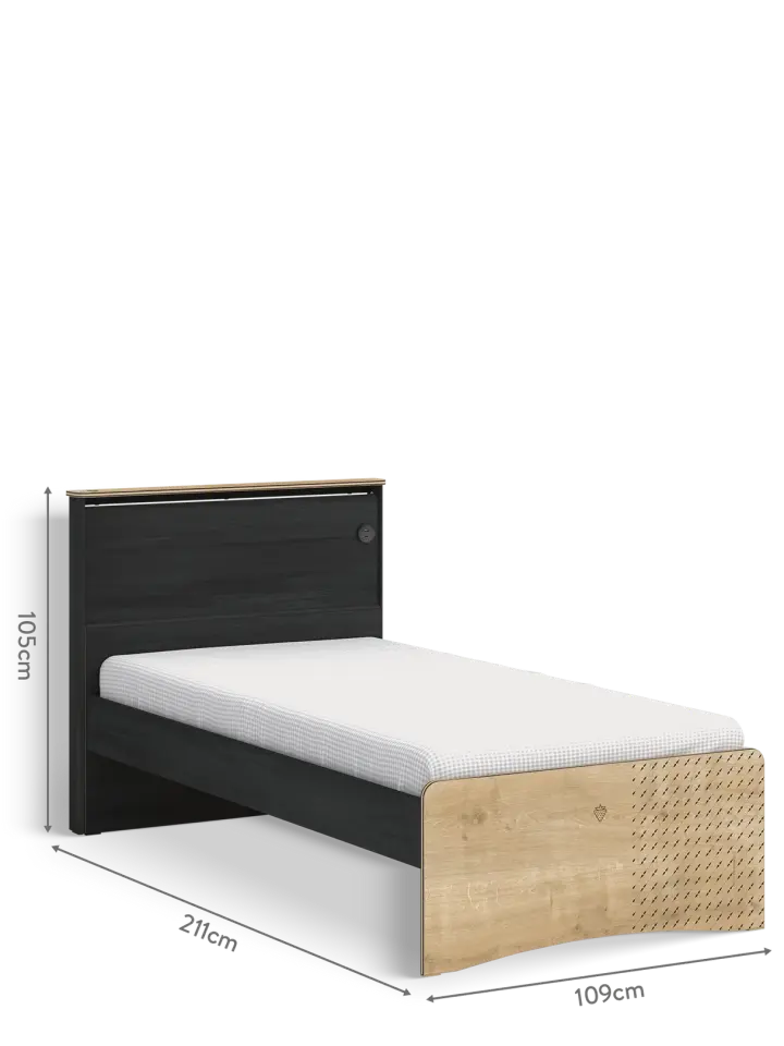 Cilek Black Bett 100x200 cm ohne Matratze
