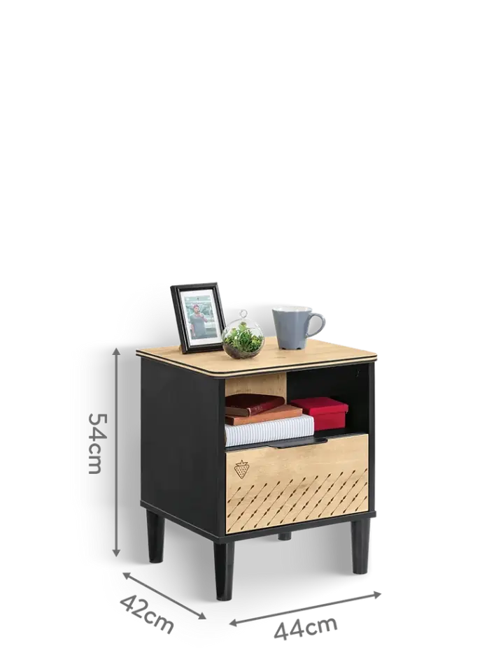 Cilek Black bedside table