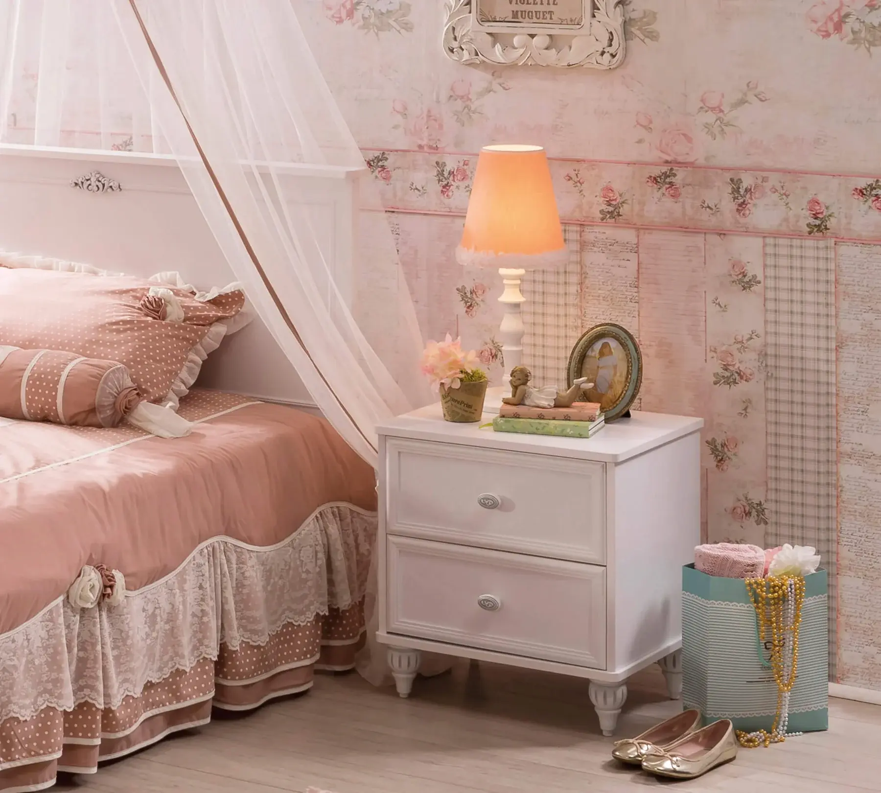 Cilek Romantica bedside table