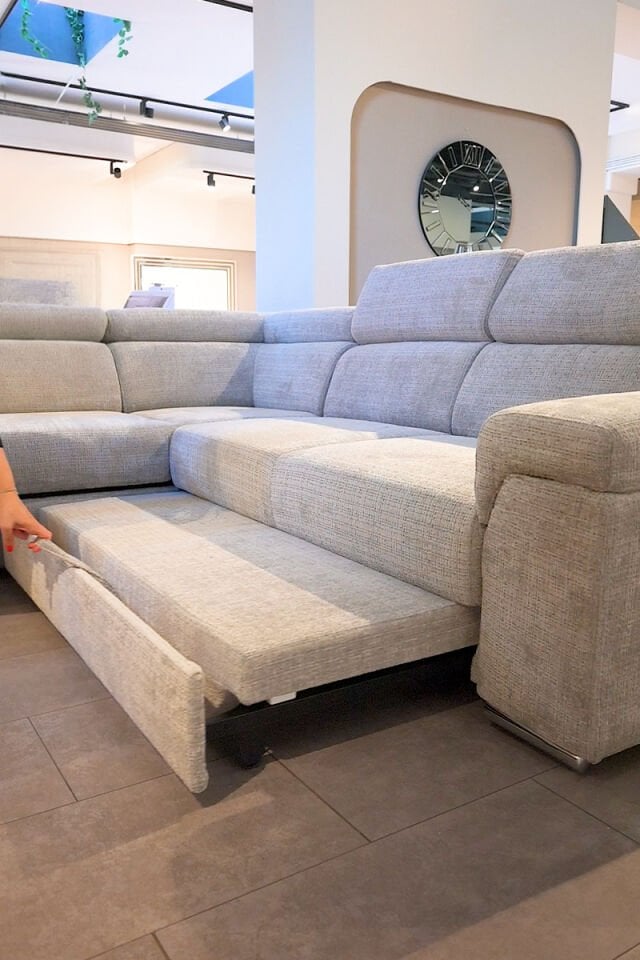 Carlo Ecksofa 205x270 cm mit Bettfunktion und Stauraum