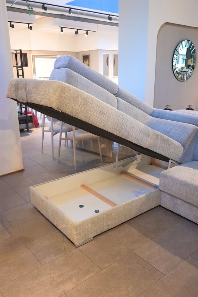 Carlo Ecksofa 205x270 cm mit Bettfunktion und Stauraum