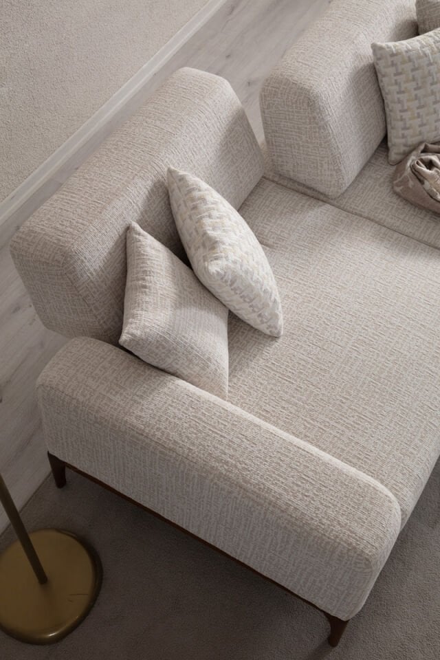 Como 3+3+1 Sofaset mit Bettfunktion