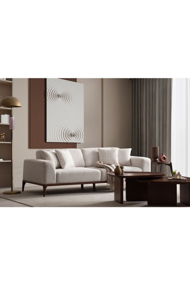 Como 3+3+1 Sofaset mit Bettfunktion