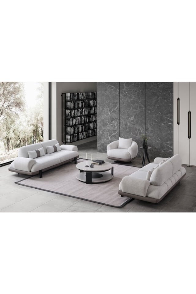 Ibiza 3+3+1 Sofaset mit Bettfunktion