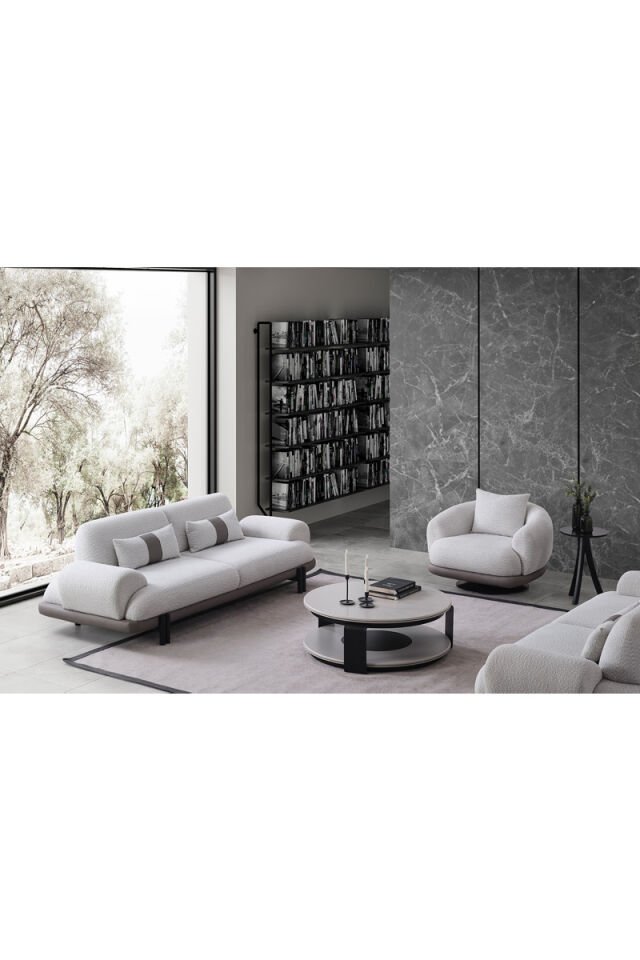 Ibiza 3+3+1 Sofaset mit Bettfunktion
