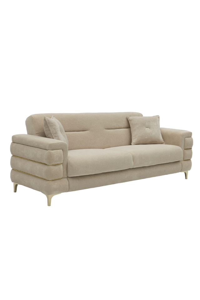 Nergis 3-Sitzer Sofa mit Bettfunktion