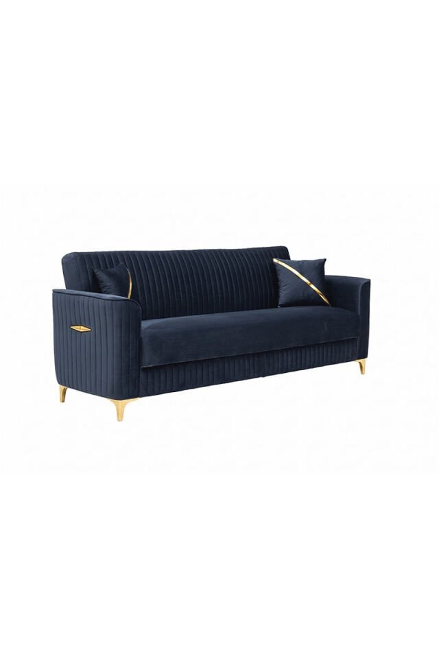 Zebra 3+3+1 Sofaset mit Bettfunktion in Anthrazit