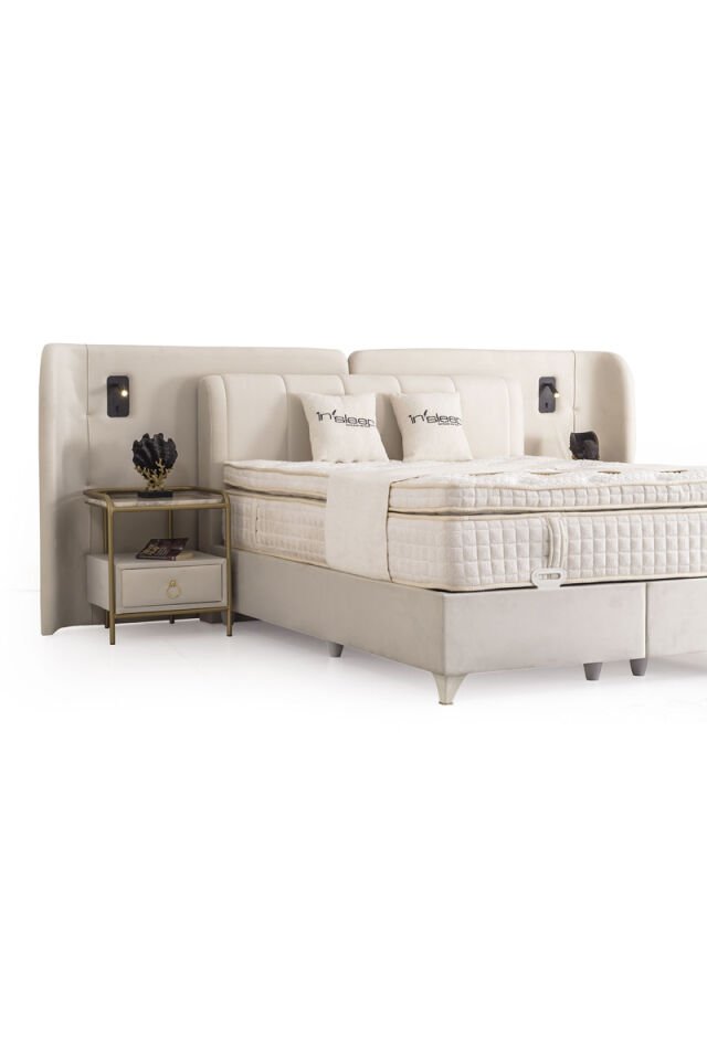 Lizbon Boxbett ohne Matratze