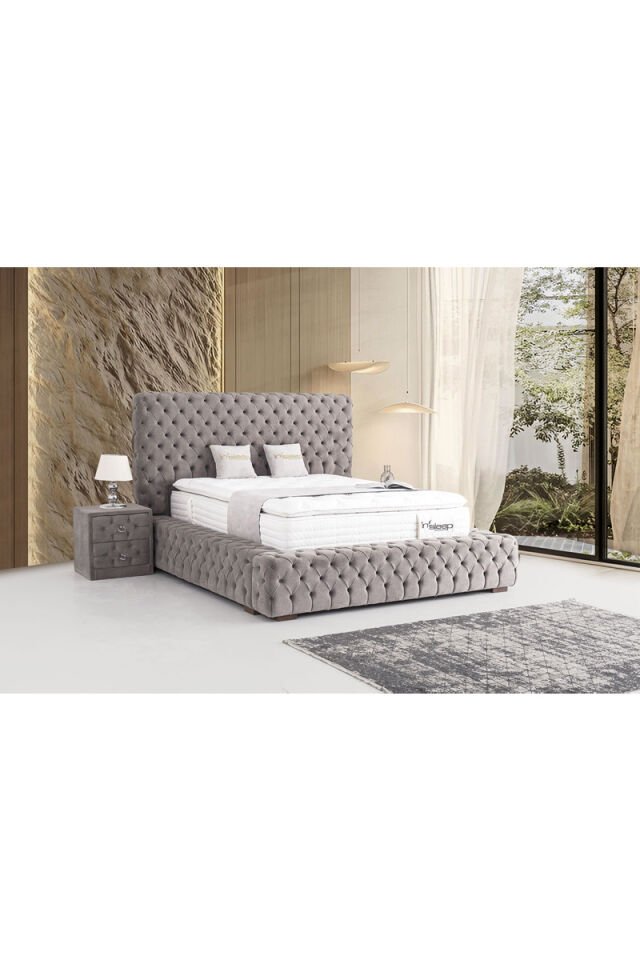 Marsilya Boxbett ohne Matratze 160x200 cm