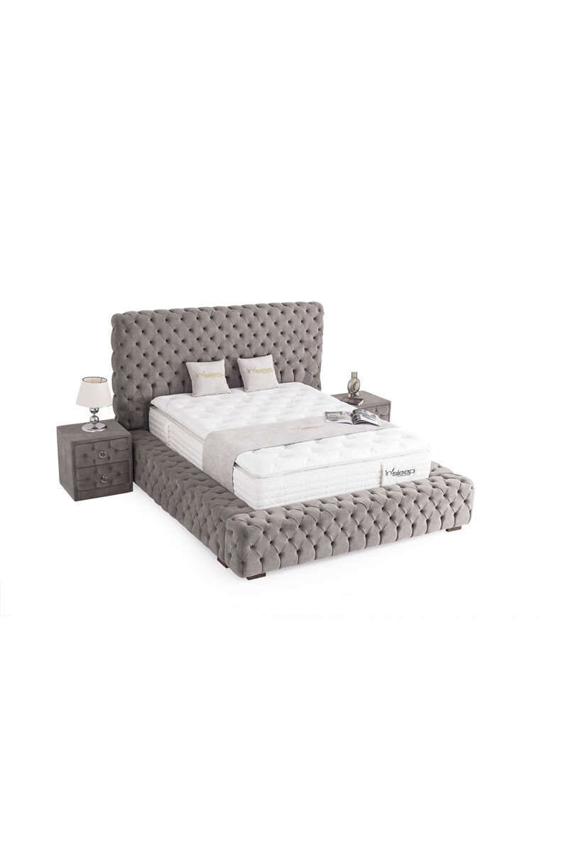 Marsilya Boxbett ohne Matratze 160x200 cm