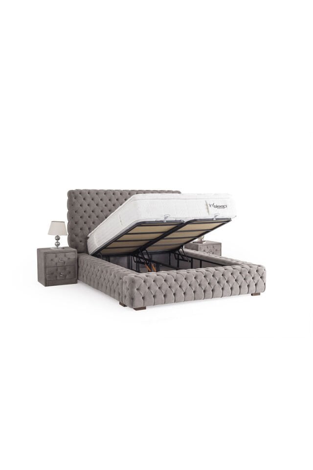 Marsilya Boxbett ohne Matratze 160x200 cm