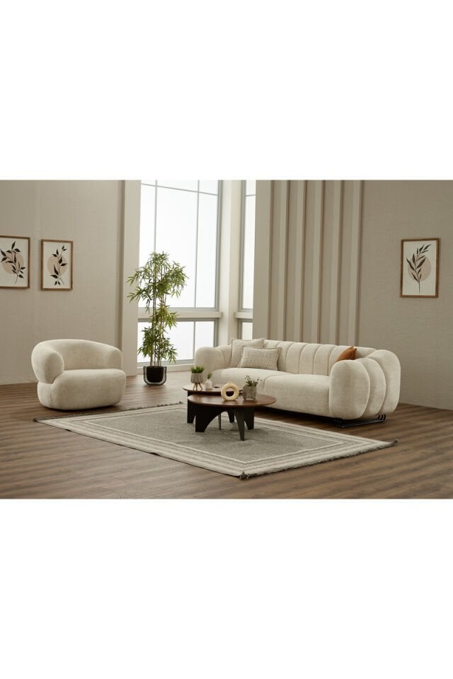 Pufy Sofa-Set