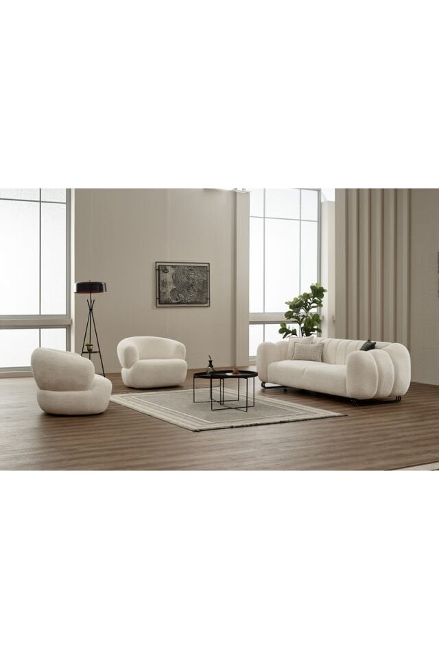 Pufy Sofa-Set
