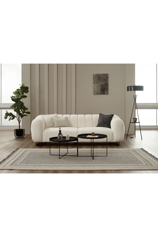 Pufy Sofa-Set 2 Sitzer