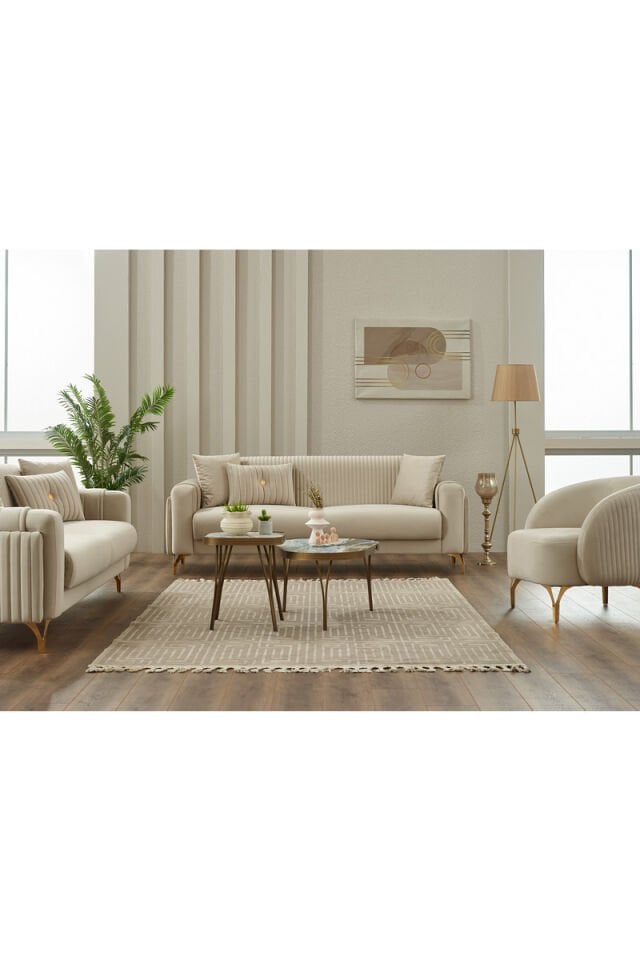 Terra Sofa-Set Sofa-Set 3+3+1