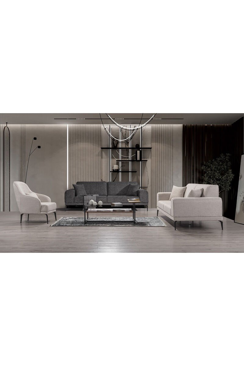 Alfa 3+3+1 Sofaset Sofa-Set 3+3+1
