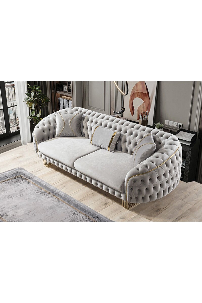 Cava 3+3+1 Sofaset 3-Sitzer