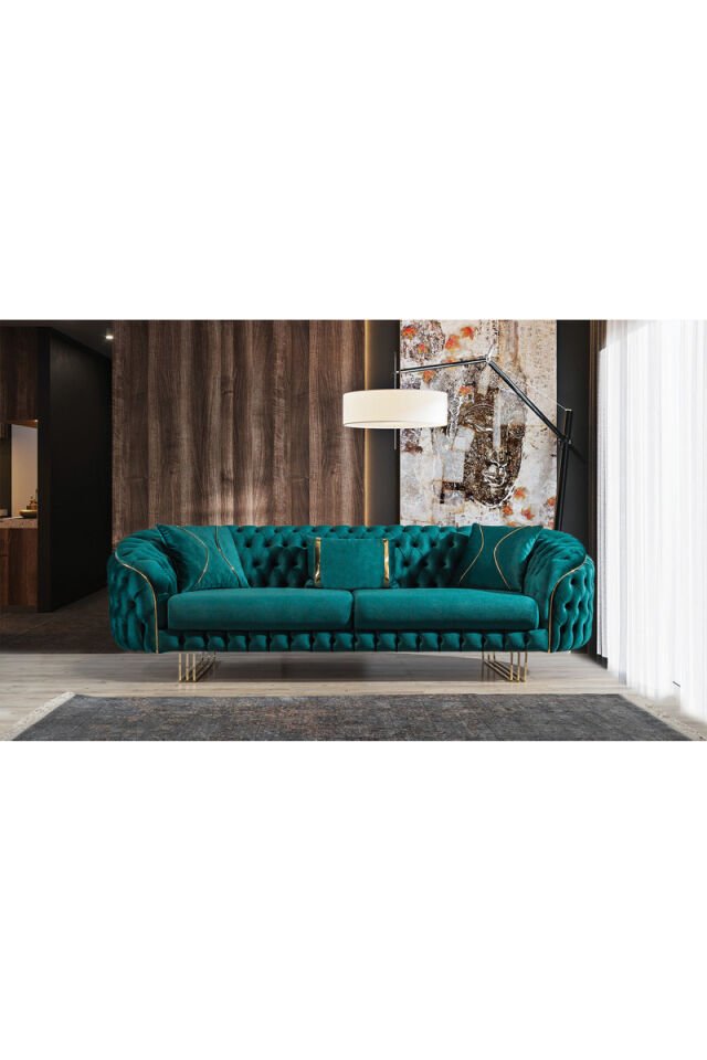 Cava 3+3+1 Sofaset 2 Sitzer