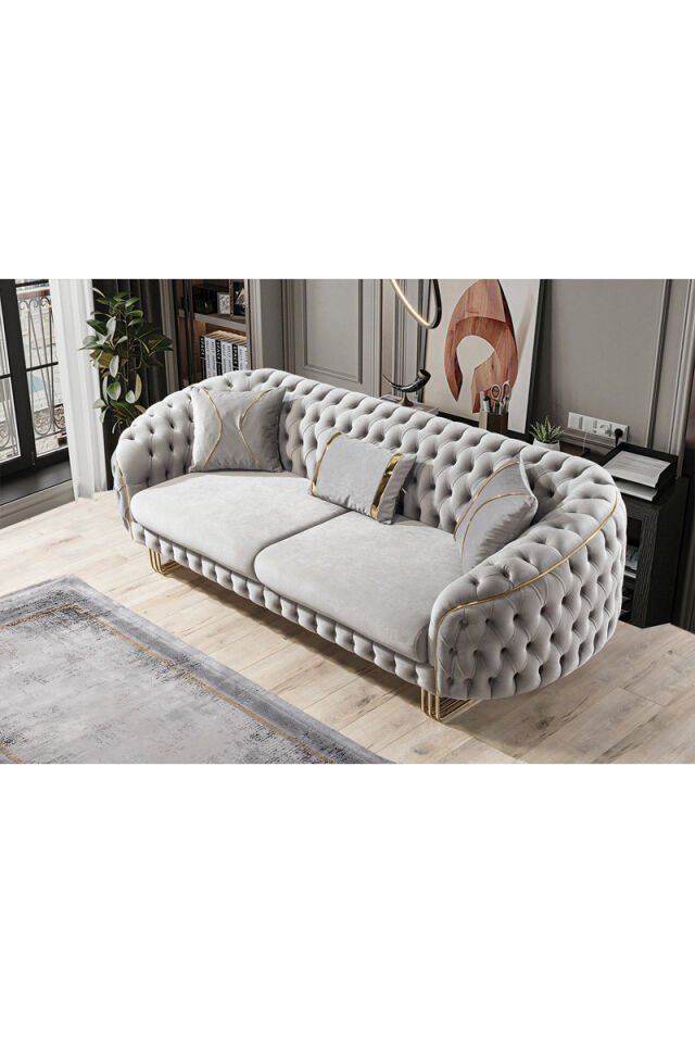 Cava 3+3+1 Sofaset 2 Sitzer