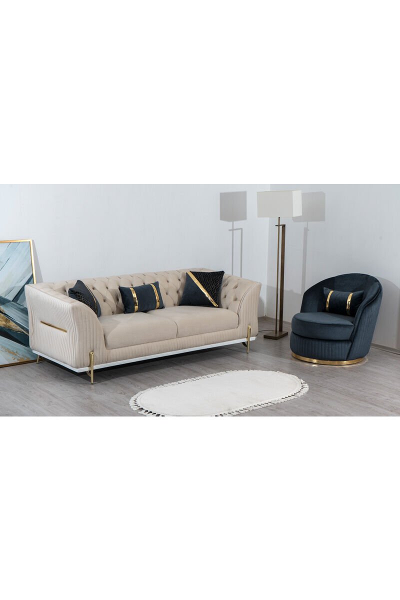 Eliza 3+3+1 Sofaset