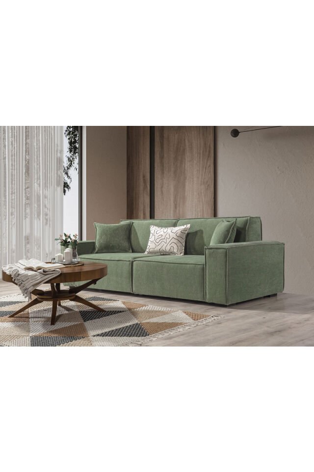 Puffy Sofa-Set 3-Sitzer