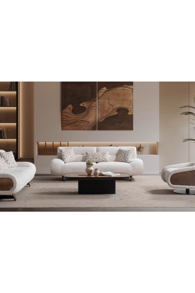 Alfa Tetra Sofa-Set 3-Sitzer