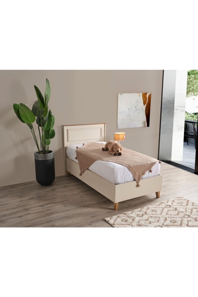 Vizyon Jugendbett 100x200 cm mit Stauraum ohne Matratze
