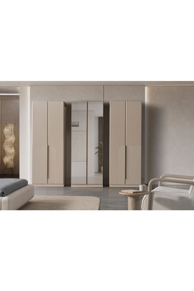 Rio Schlafzimmer-Set 6-türiger Kleiderschrank