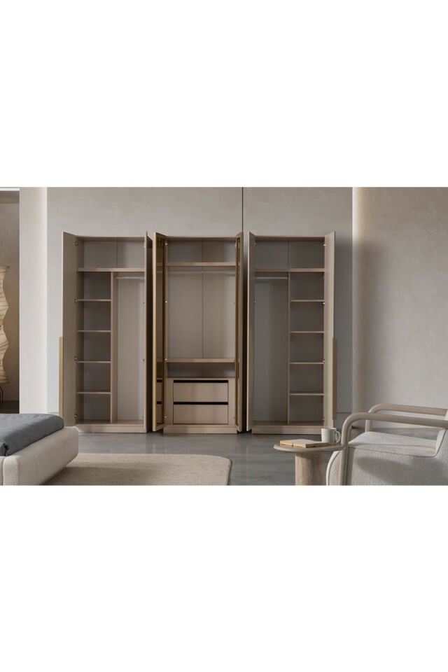 Rio Schlafzimmer-Set 6-türiger Kleiderschrank