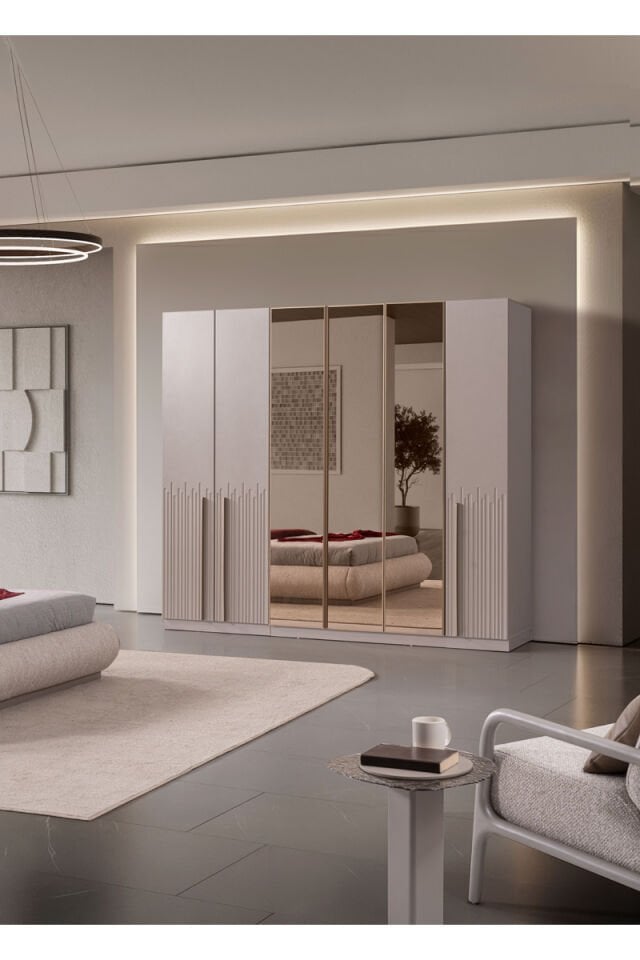 Madrid 6-door wardrobe