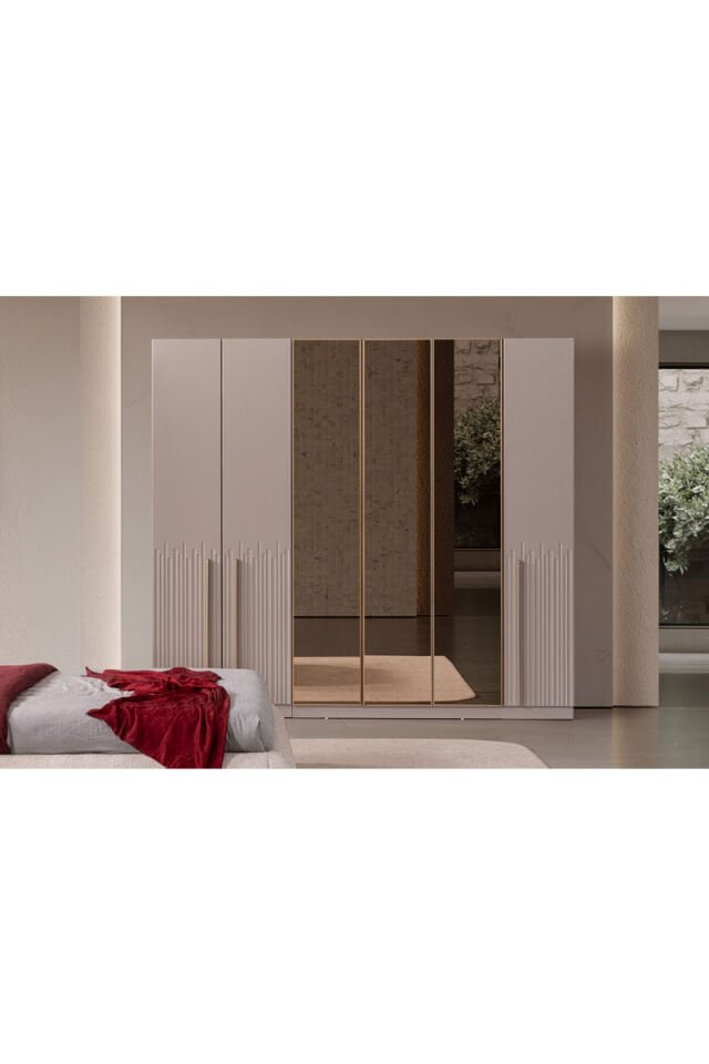 Madrid 6-door wardrobe