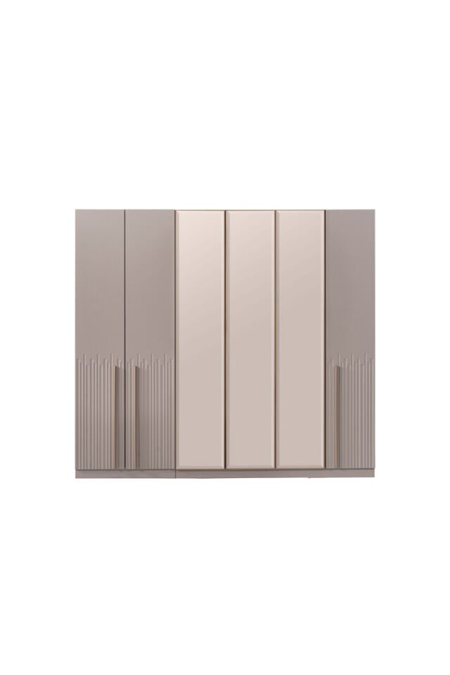 Madrid Schlafzimmer-Set 6-türiger Kleiderschrank