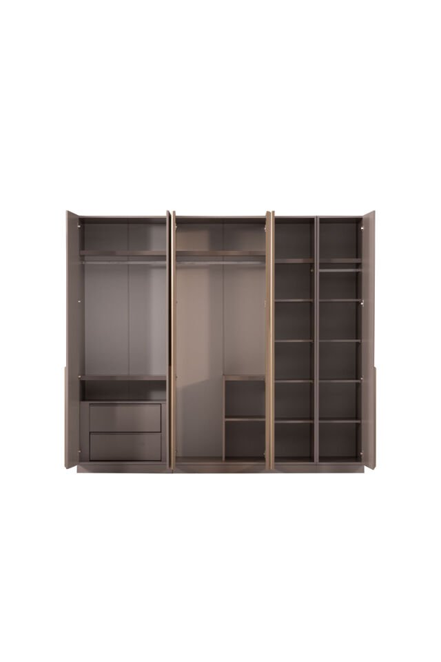 Madrid Schlafzimmer-Set 6-türiger Kleiderschrank