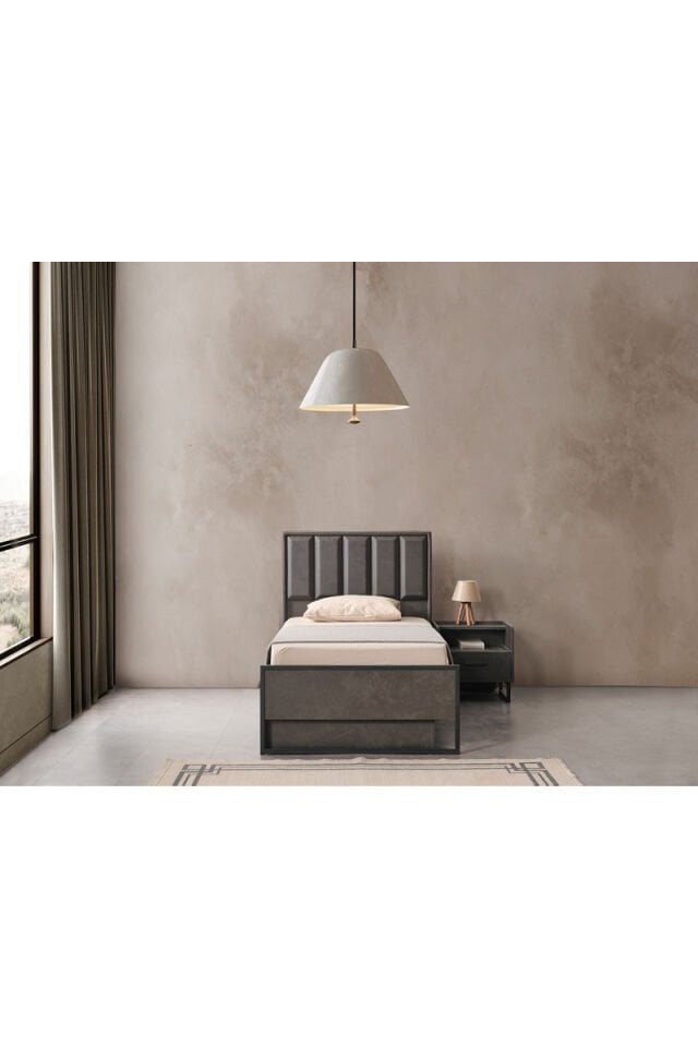 Storm Jugendbett 100x200 cm mit Stauraum ohne Matratze