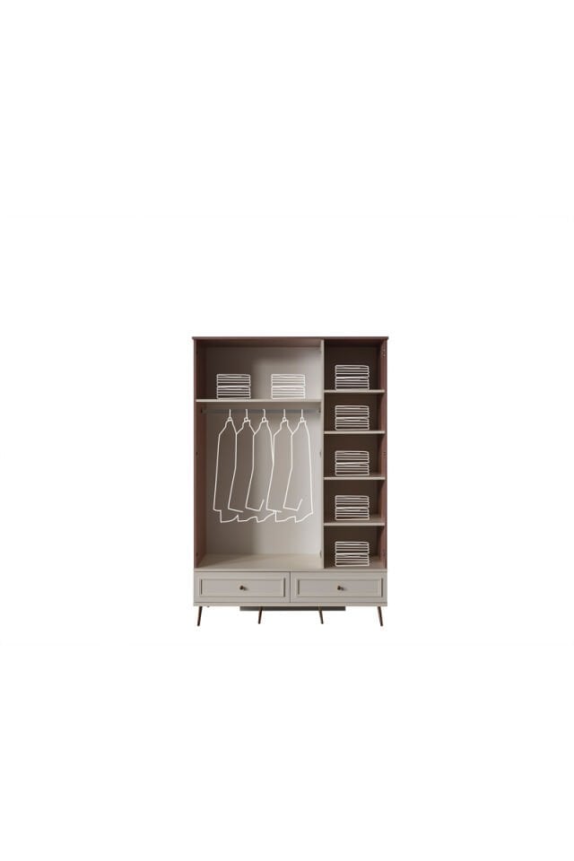 Armin 3-türiger Kleiderschrank