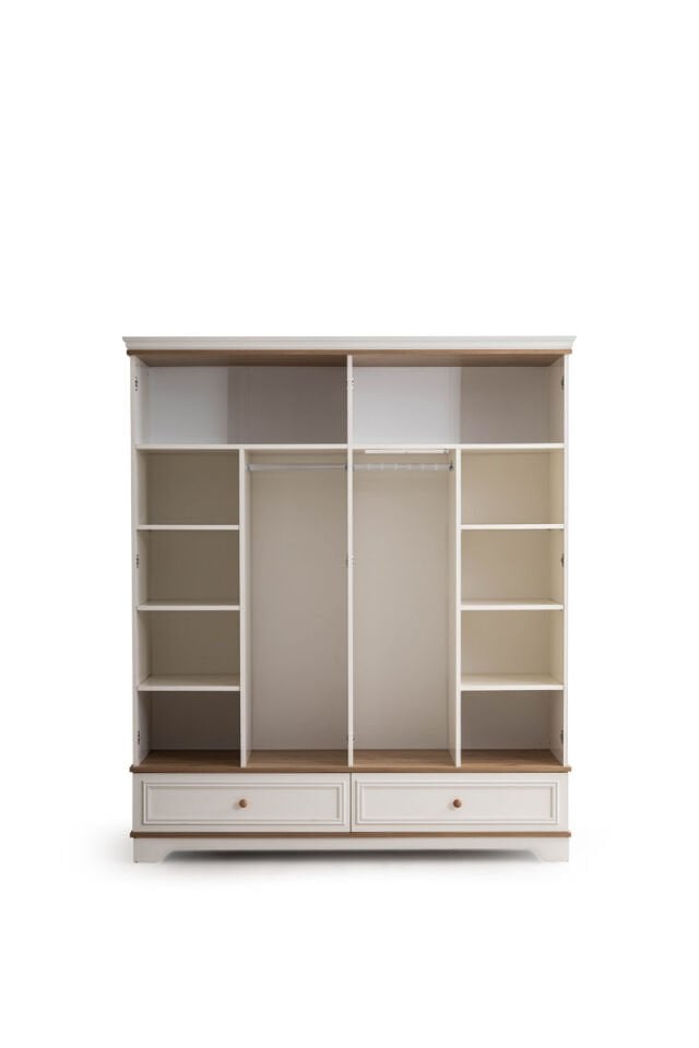 Canyon Art 4-türiger Kleiderschrank