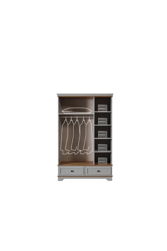 Charisma Art 3-türiger Kleiderschrank
