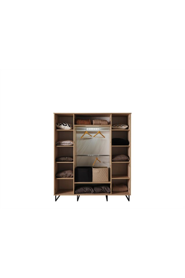 Neon 4-türiger Kleiderschrank