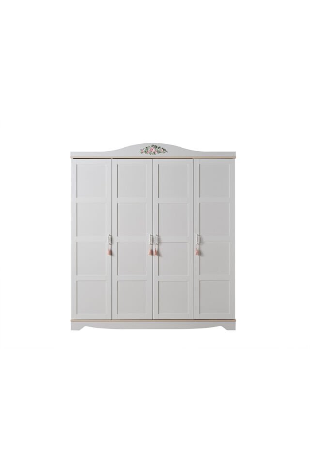 Sahra 4-türiger Kleiderschrank