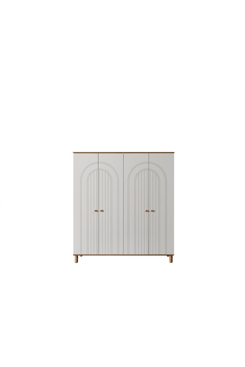 Side 4-türiger Kleiderschrank