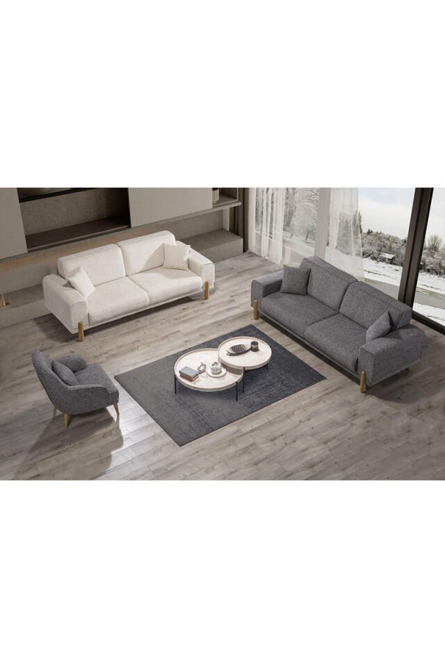 Alfa Bohem 3+3+1 Sofaset Sofa-Set 3+3+1