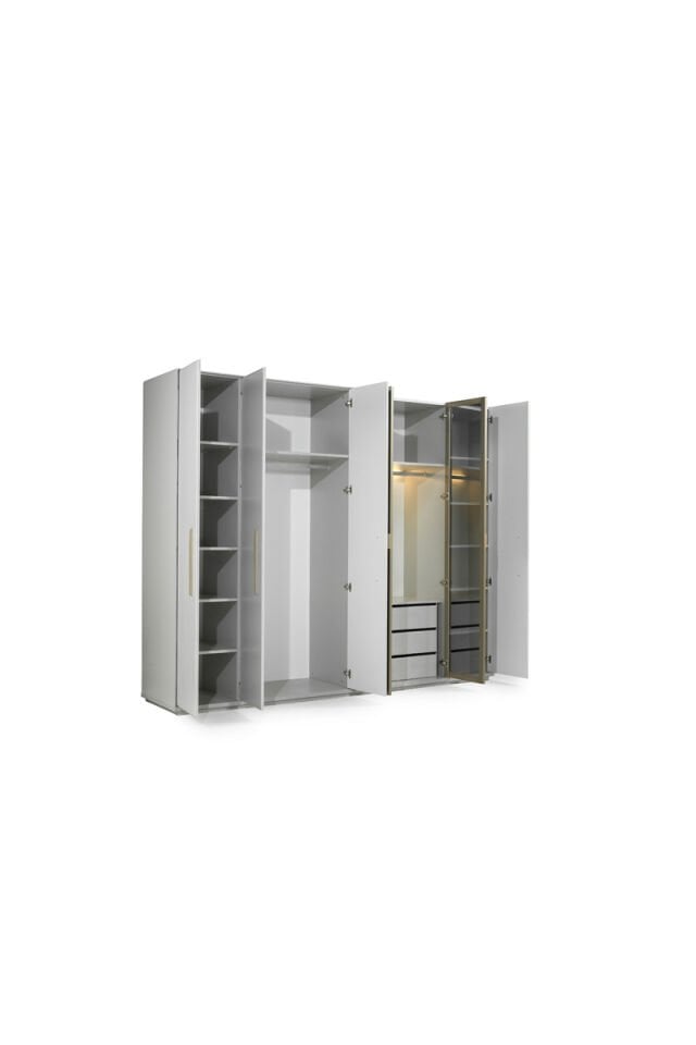 Siesta 6-türiger Kleiderschrank