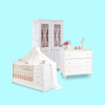 Cilek Romantica Baby Standart Babyzimmer 2