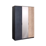 Cilek Black 3-trg Kleiderschrank